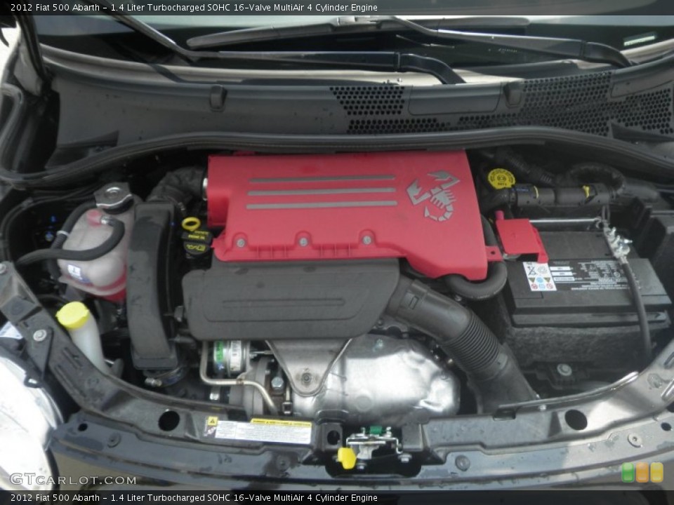1.4 Liter Turbocharged SOHC 16-Valve MultiAir 4 Cylinder Engine for the 2012 Fiat 500 #84224414