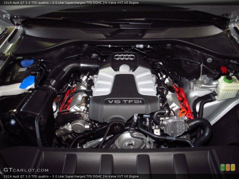 3.0 Liter Supercharged TFSI DOHC 24-Valve VVT V6 Engine for the 2014 Audi Q7 #84225462