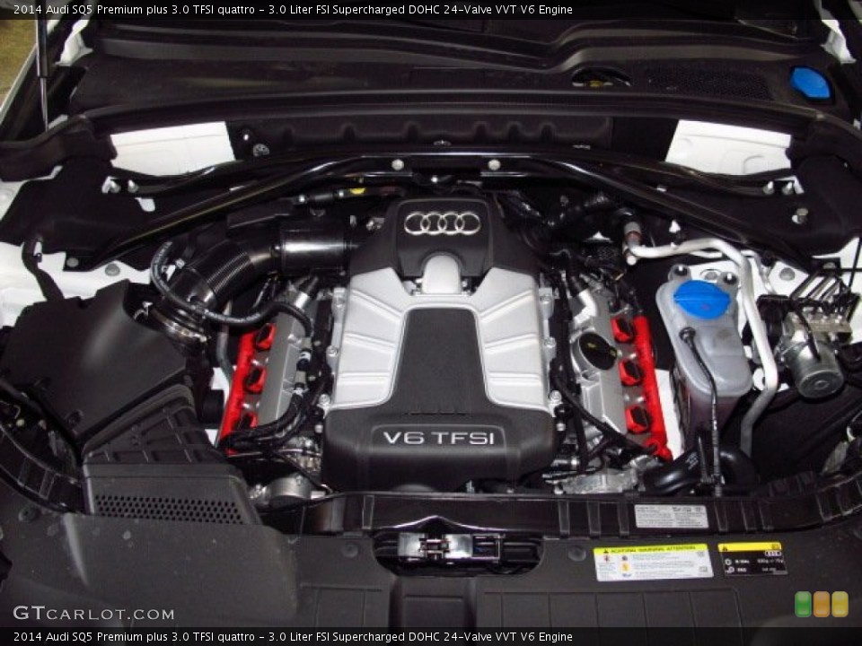 3.0 Liter FSI Supercharged DOHC 24-Valve VVT V6 Engine for the 2014 Audi SQ5 #84228317