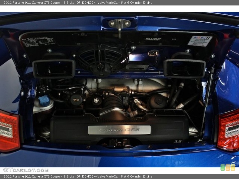 3.8 Liter DFI DOHC 24-Valve VarioCam Flat 6 Cylinder Engine for the 2011 Porsche 911 #84232499