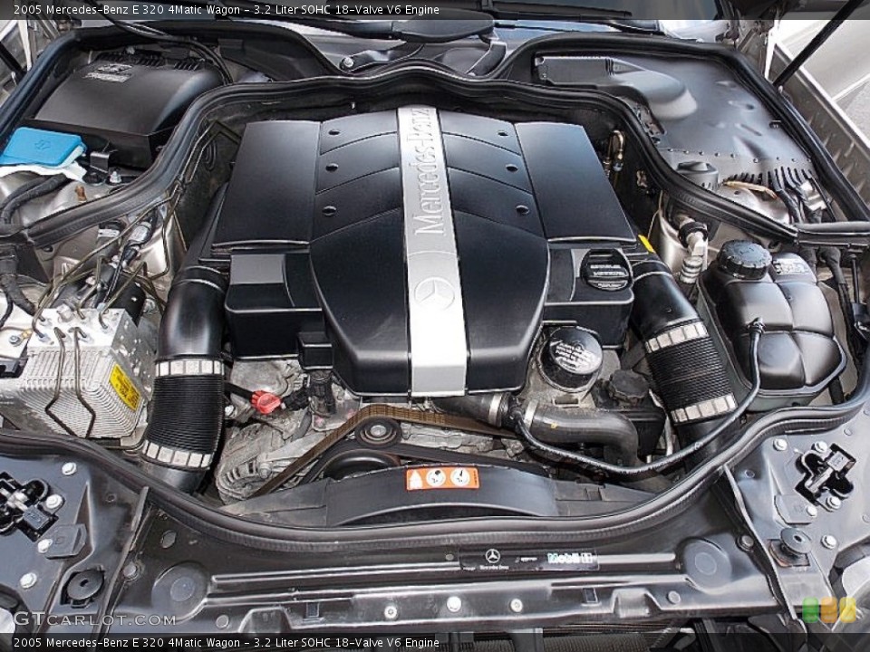 3.2 Liter SOHC 18-Valve V6 Engine for the 2005 Mercedes-Benz E #84238523