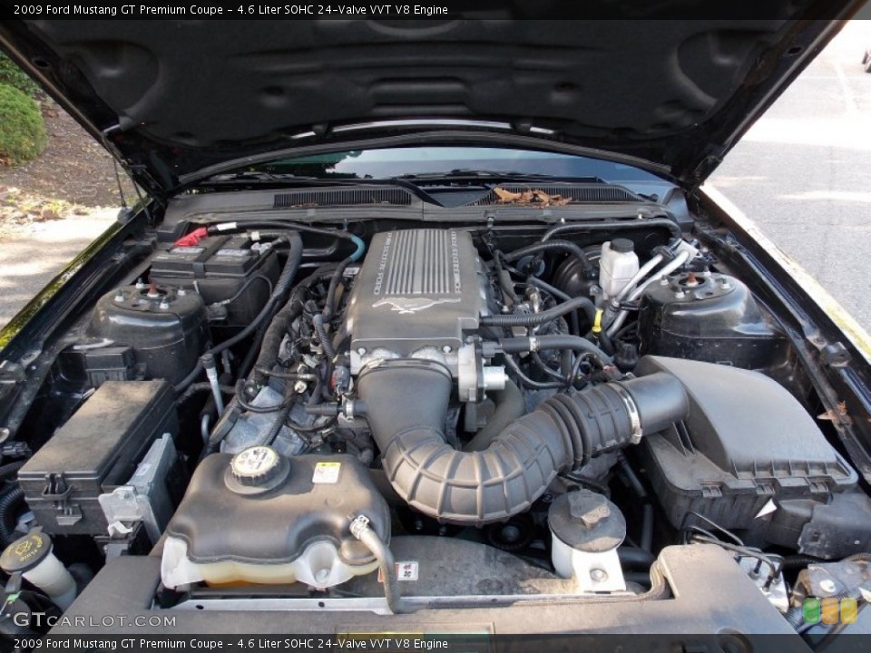 4.6 Liter SOHC 24-Valve VVT V8 Engine for the 2009 Ford Mustang #84239183