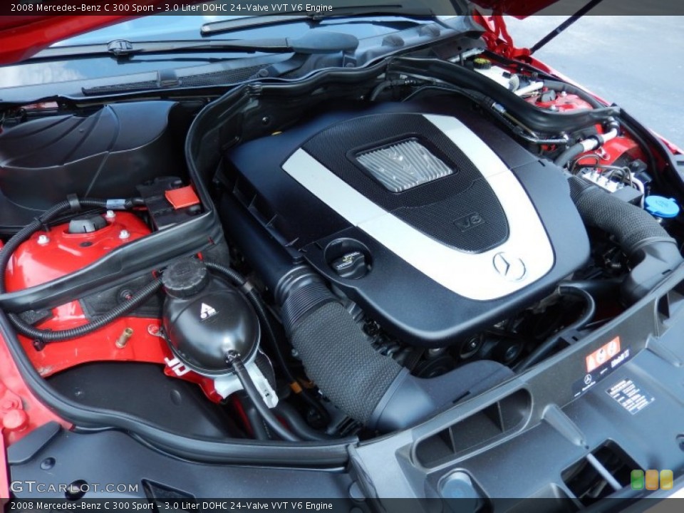 3.0 Liter DOHC 24-Valve VVT V6 Engine for the 2008 Mercedes-Benz C #84239950