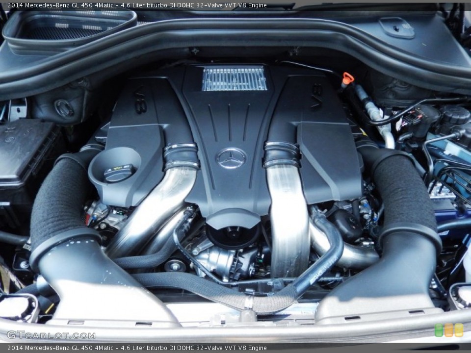 4.6 Liter biturbo DI DOHC 32-Valve VVT V8 Engine for the 2014 Mercedes-Benz GL #84241106