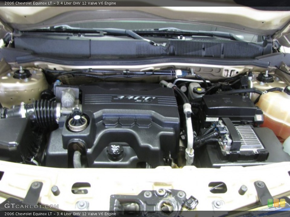 3.4 Liter OHV 12 Valve V6 Engine for the 2006 Chevrolet Equinox #84242714