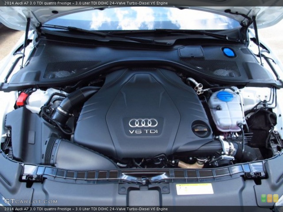 3.0 Liter TDI DOHC 24-Valve Turbo-Diesel V6 Engine for the 2014 Audi A7 #84258579