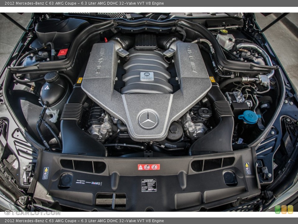 6.3 Liter AMG DOHC 32-Valve VVT V8 Engine for the 2012 Mercedes-Benz C #84262770