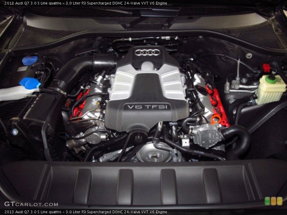 3.0 Liter FSI Supercharged DOHC 24-Valve VVT V6 Engine for the 2013 Audi Q7 #84262818