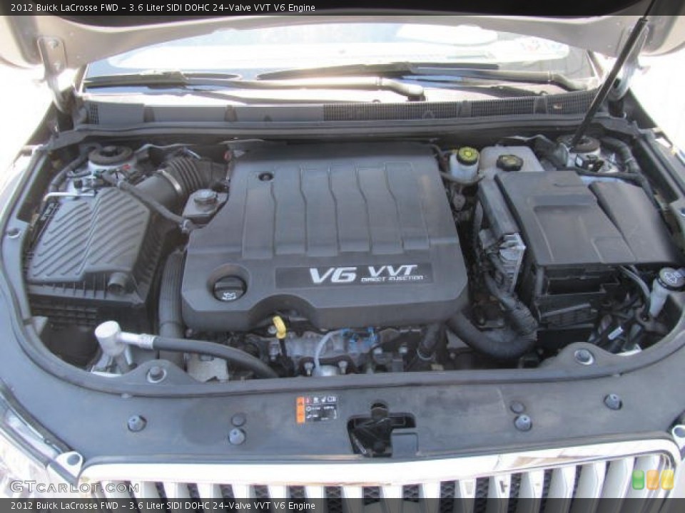 3.6 Liter SIDI DOHC 24-Valve VVT V6 Engine for the 2012 Buick LaCrosse #84288243
