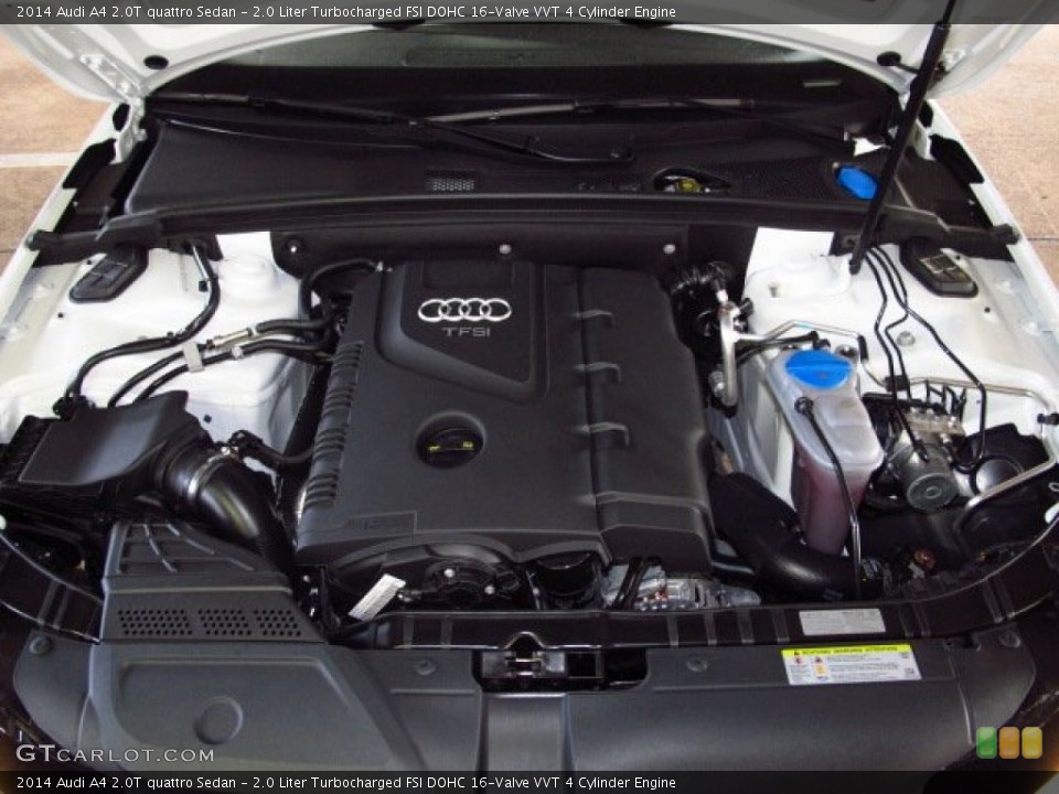 2.0 Liter Turbocharged FSI DOHC 16-Valve VVT 4 Cylinder Engine for the 2014 Audi A4 #84321576