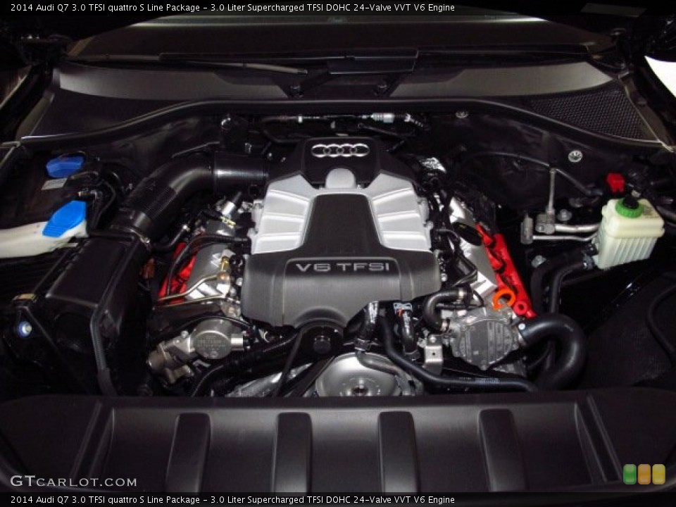 3.0 Liter Supercharged TFSI DOHC 24-Valve VVT V6 Engine for the 2014 Audi Q7 #84323016