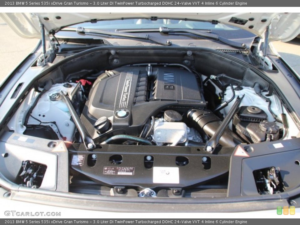 3.0 Liter DI TwinPower Turbocharged DOHC 24-Valve VVT 4 Inline 6 Cylinder Engine for the 2013 BMW 5 Series #84334699