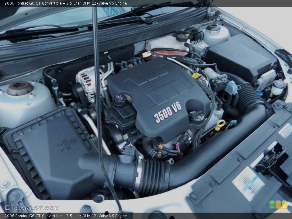 3.5 Liter OHV 12-Valve V6 2006 Pontiac G6 Engine