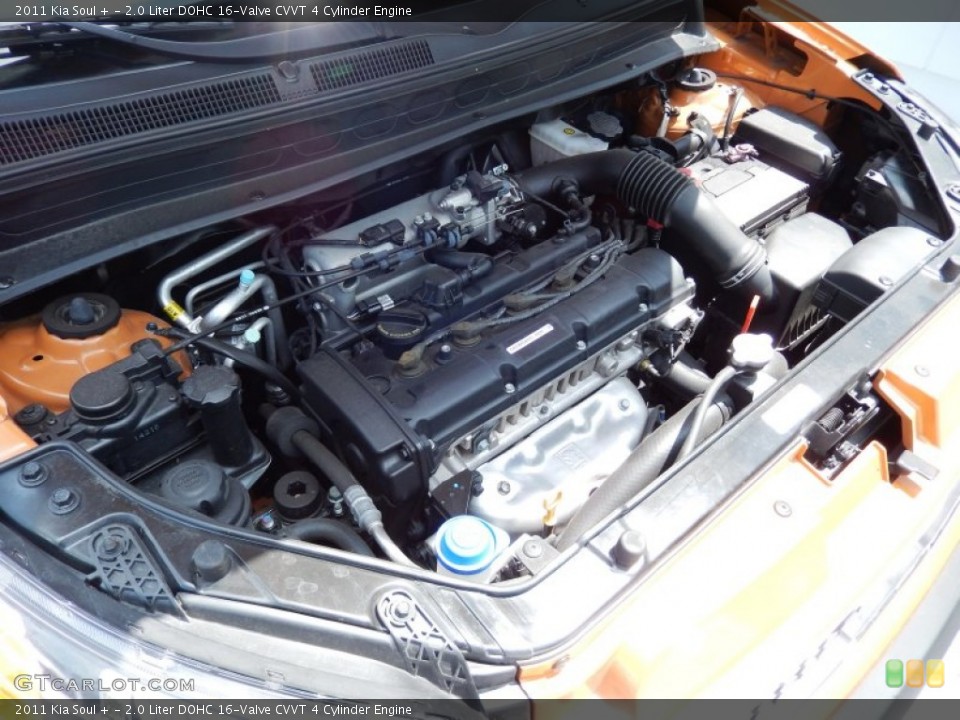 2.0 Liter DOHC 16-Valve CVVT 4 Cylinder Engine for the 2011 Kia Soul #84338682