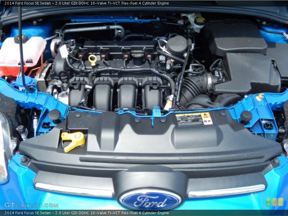 2.0 Liter GDI DOHC 16-Valve Ti-VCT Flex-Fuel 4 Cylinder Engine for the 2014 Ford Focus #84340004