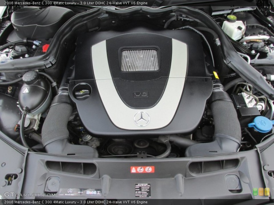 3.0 Liter DOHC 24-Valve VVT V6 Engine for the 2008 Mercedes-Benz C #84342234