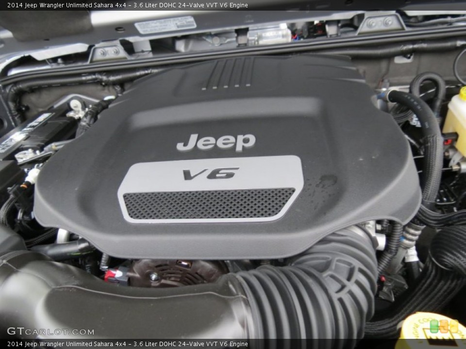 3.6 Liter DOHC 24-Valve VVT V6 Engine for the 2014 Jeep Wrangler Unlimited #84342741