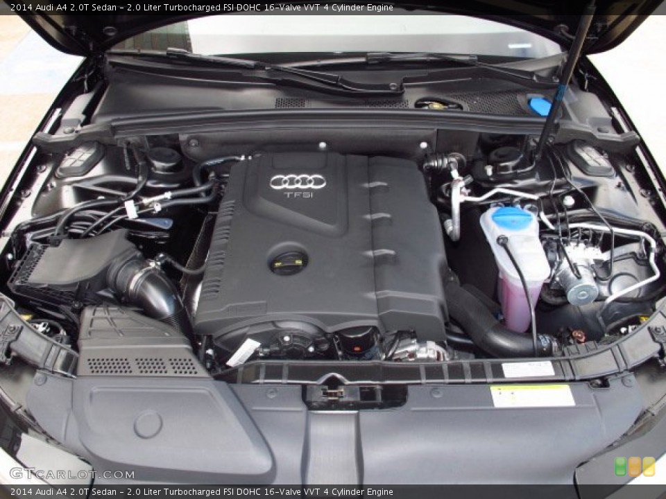 2.0 Liter Turbocharged FSI DOHC 16-Valve VVT 4 Cylinder Engine for the 2014 Audi A4 #84365471