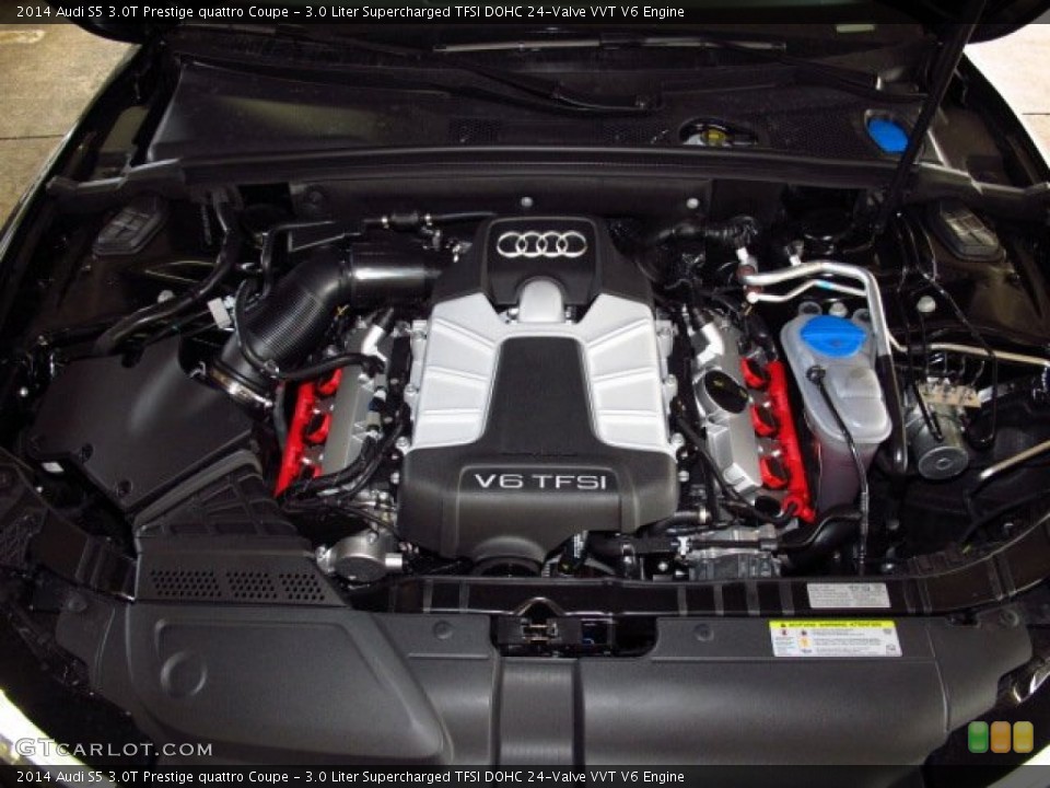 3.0 Liter Supercharged TFSI DOHC 24-Valve VVT V6 Engine for the 2014 Audi S5 #84366030