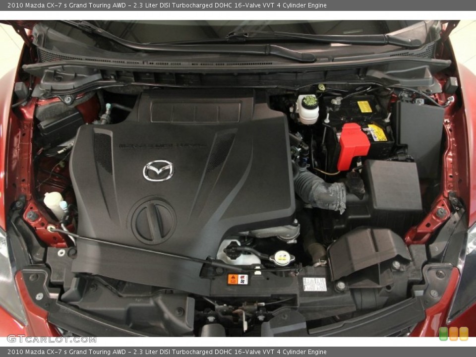 2.3 Liter DISI Turbocharged DOHC 16-Valve VVT 4 Cylinder 2010 Mazda CX-7 Engine
