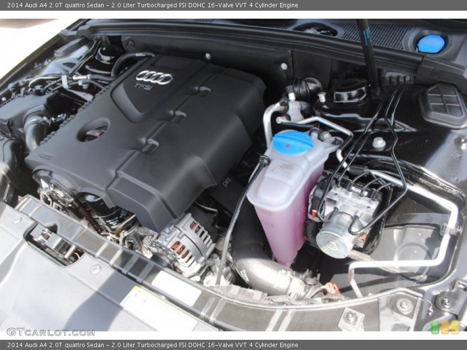 2.0 Liter Turbocharged FSI DOHC 16-Valve VVT 4 Cylinder Engine for the 2014 Audi A4 #84382344