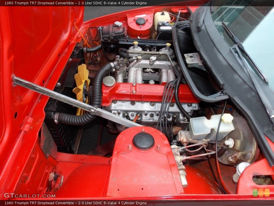 2.0 Liter SOHC 8-Valve 4 Cylinder 1980 Triumph TR7 Engine