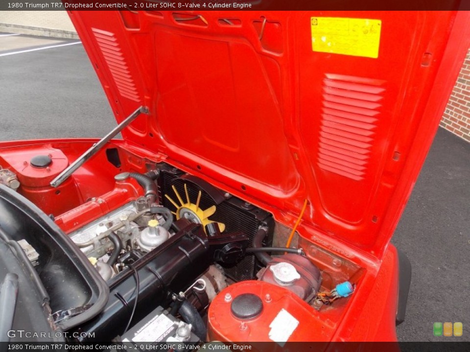 2.0 Liter SOHC 8-Valve 4 Cylinder Engine for the 1980 Triumph TR7 #84384810