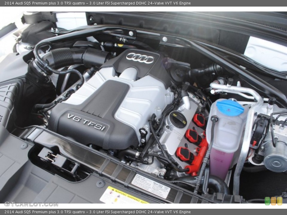 3.0 Liter FSI Supercharged DOHC 24-Valve VVT V6 Engine for the 2014 Audi SQ5 #84389908