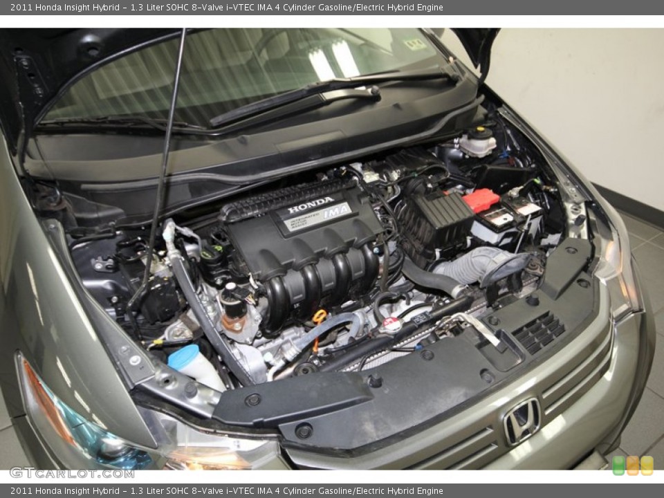 1.3 Liter SOHC 8-Valve i-VTEC IMA 4 Cylinder Gasoline/Electric Hybrid Engine for the 2011 Honda Insight #84402543