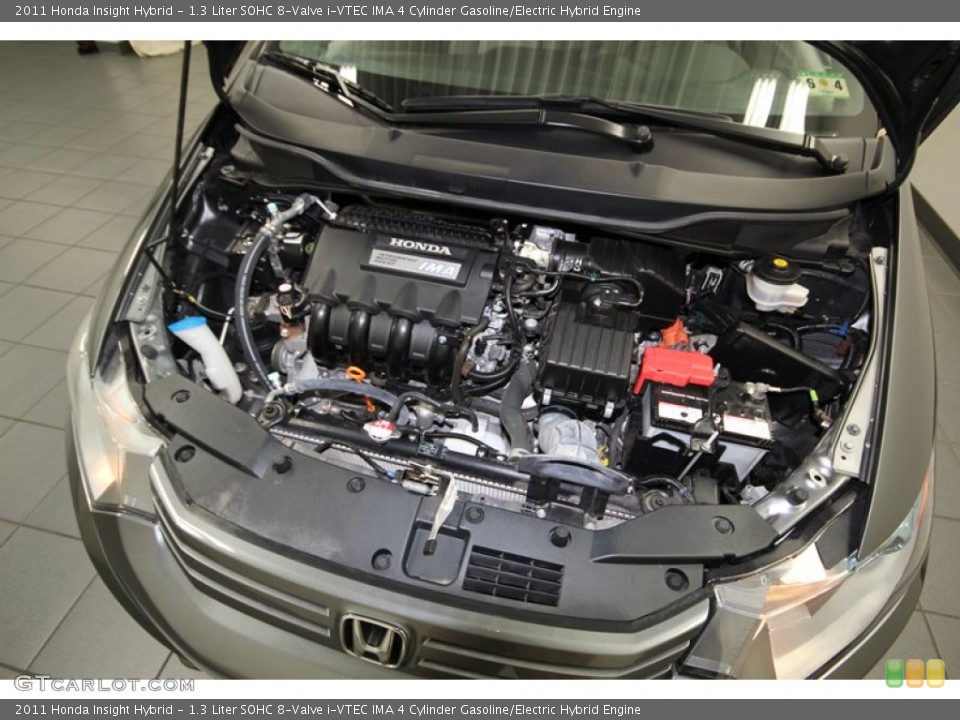 1.3 Liter SOHC 8-Valve i-VTEC IMA 4 Cylinder Gasoline/Electric Hybrid Engine for the 2011 Honda Insight #84402549