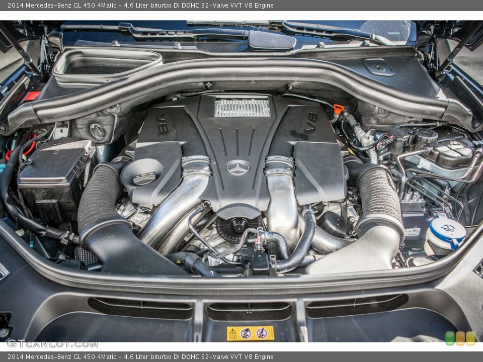 4.6 Liter biturbo DI DOHC 32-Valve VVT V8 Engine for the 2014 Mercedes-Benz GL #84408395