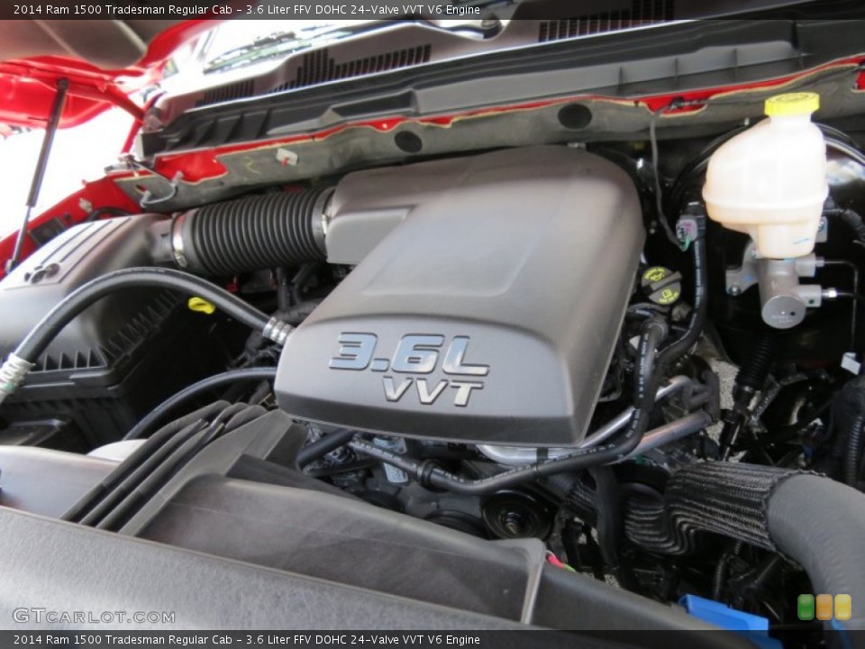 3.6 Liter FFV DOHC 24-Valve VVT V6 Engine for the 2014 Ram 1500 #84418819