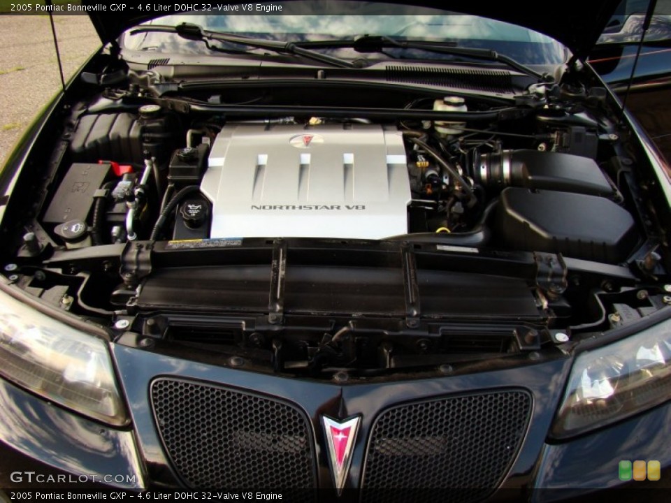 4.6 Liter DOHC 32-Valve V8 2005 Pontiac Bonneville Engine