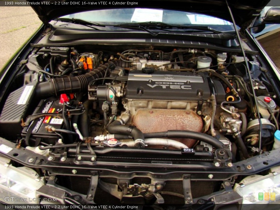 2.2 Liter DOHC 16-Valve VTEC 4 Cylinder Engine for the 1993 Honda Prelude #84453620