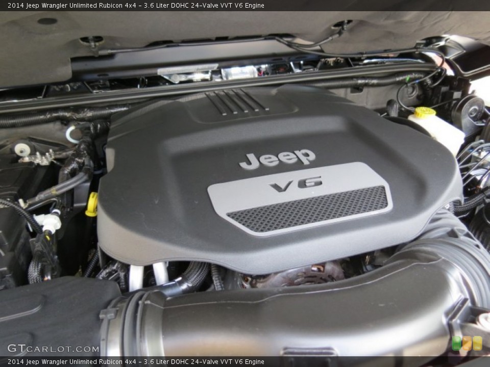 3.6 Liter DOHC 24-Valve VVT V6 Engine for the 2014 Jeep Wrangler Unlimited #84454130