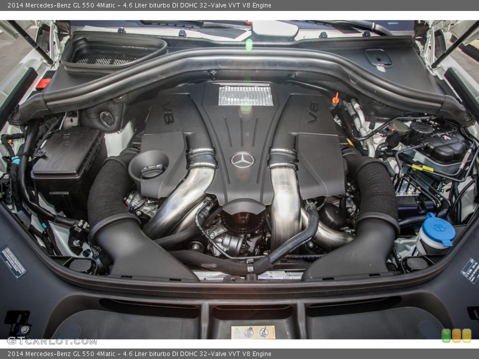 4.6 Liter biturbo DI DOHC 32-Valve VVT V8 Engine for the 2014 Mercedes-Benz GL #84463129