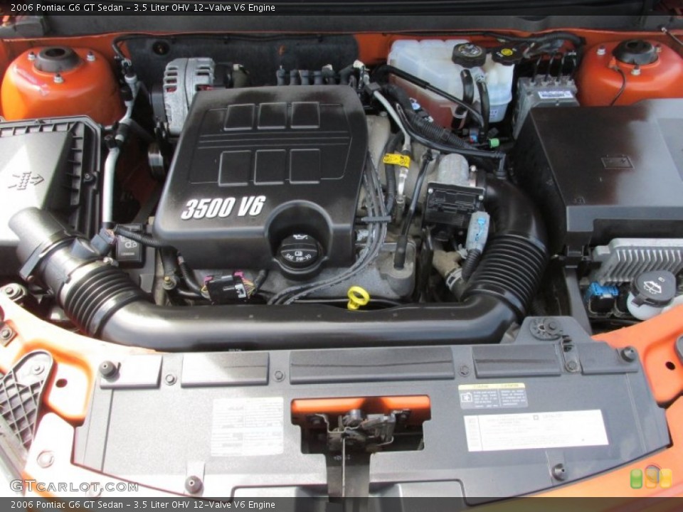 3.5 Liter OHV 12-Valve V6 Engine for the 2006 Pontiac G6 #84468291