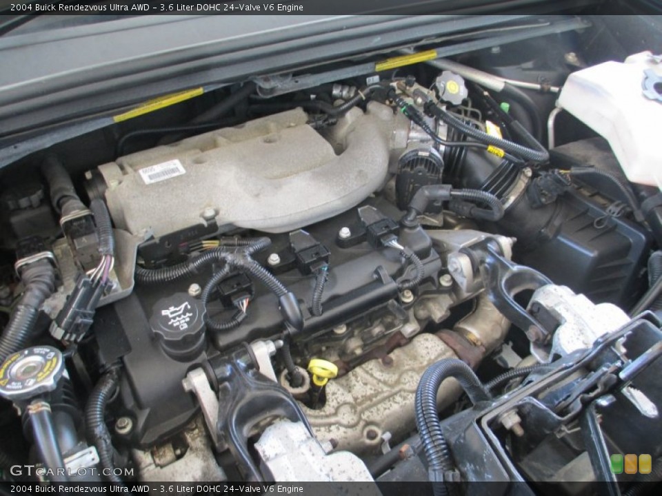 3.6 Liter DOHC 24-Valve V6 Engine for the 2004 Buick Rendezvous #84469142