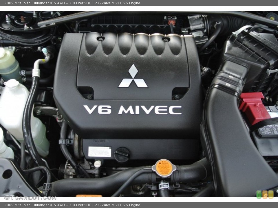 3.0 Liter SOHC 24-Valve MIVEC V6 Engine for the 2009 Mitsubishi Outlander #84473684