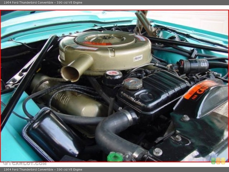 390 cid V8 1964 Ford Thunderbird Engine