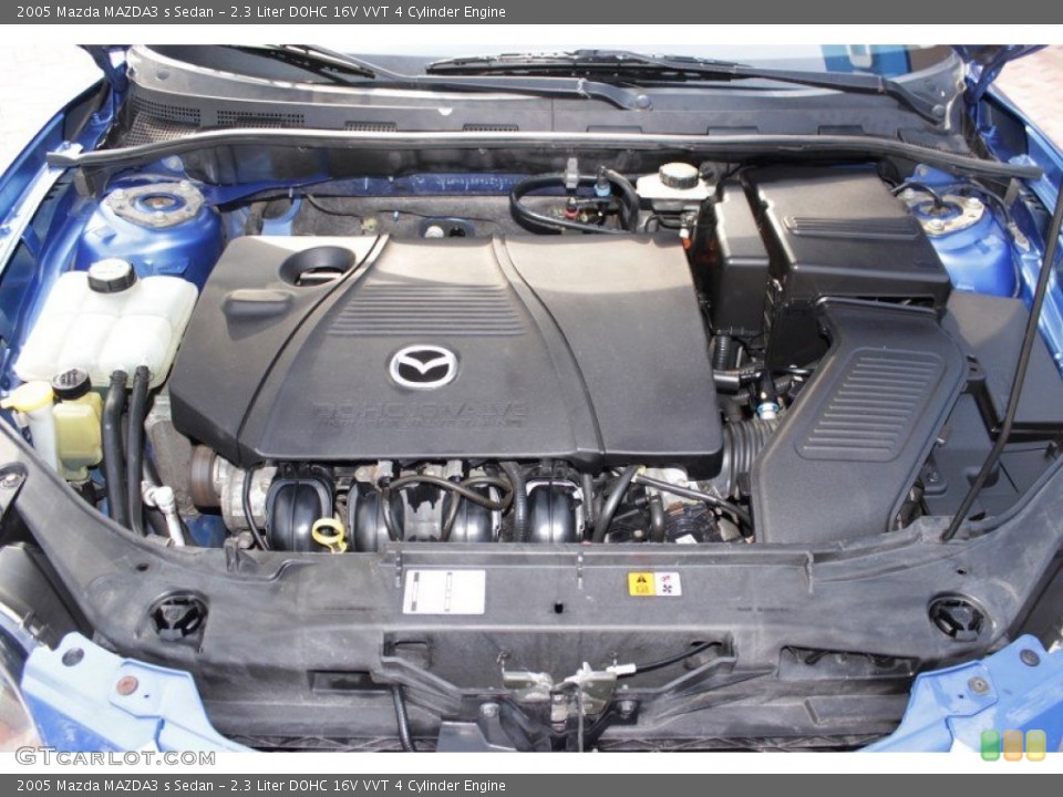2.3 Liter DOHC 16V VVT 4 Cylinder Engine for the 2005 Mazda MAZDA3 #84492916