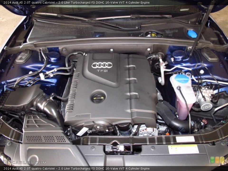 2.0 Liter Turbocharged FSI DOHC 16-Valve VVT 4 Cylinder Engine for the 2014 Audi A5 #84505571