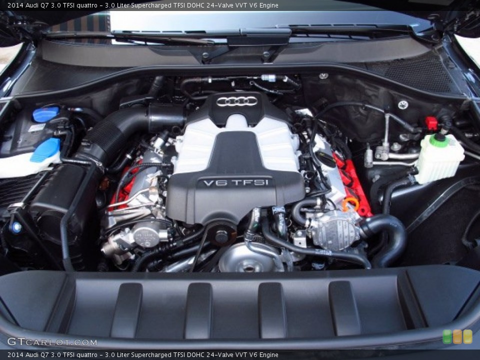 3.0 Liter Supercharged TFSI DOHC 24-Valve VVT V6 Engine for the 2014 Audi Q7 #84507135