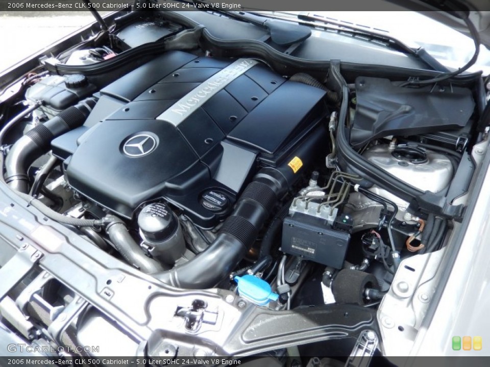 5.0 Liter SOHC 24-Valve V8 Engine for the 2006 Mercedes-Benz CLK #84507945