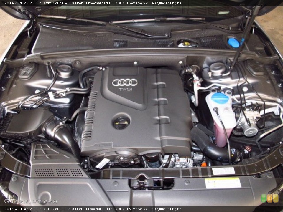2.0 Liter Turbocharged FSI DOHC 16-Valve VVT 4 Cylinder Engine for the 2014 Audi A5 #84508578