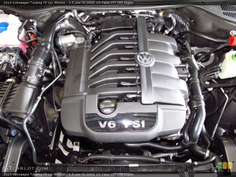 3.6 Liter FSI DOHC 24-Valve VVT VR6 Engine for the 2014 Volkswagen Touareg #84519490