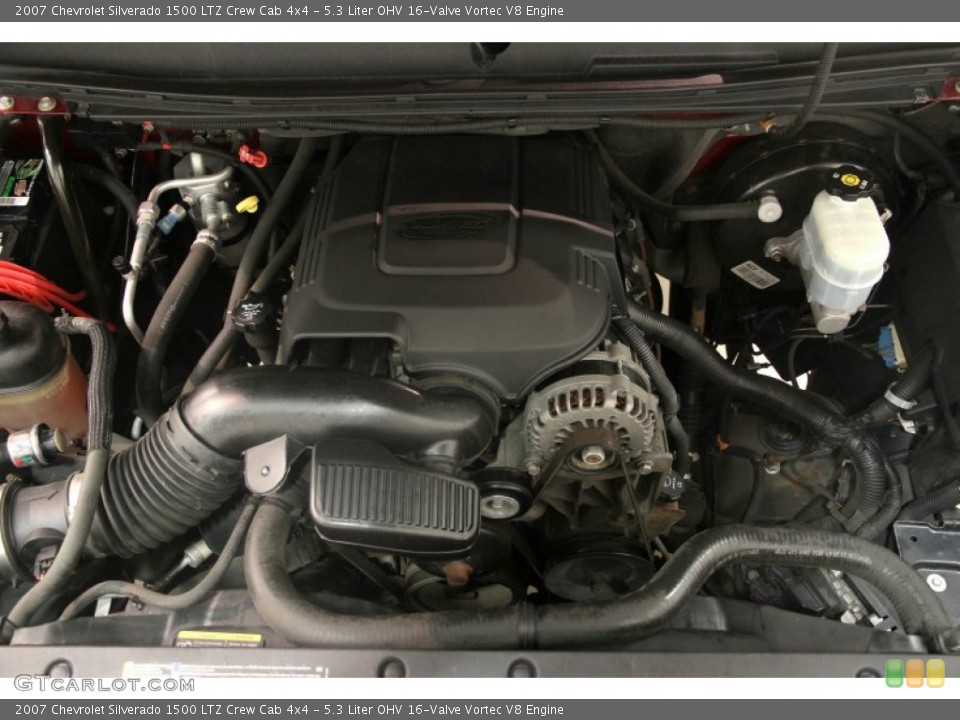 5.3 Liter OHV 16-Valve Vortec V8 Engine for the 2007 Chevrolet Silverado 1500 #84520915