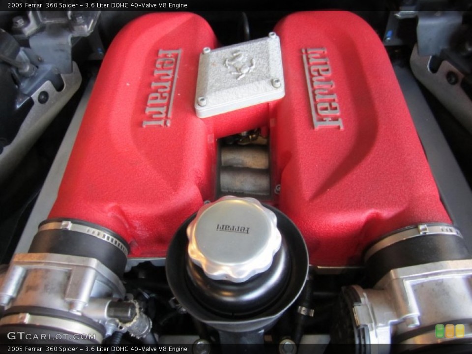 3.6 Liter DOHC 40-Valve V8 Engine for the 2005 Ferrari 360 #84534901