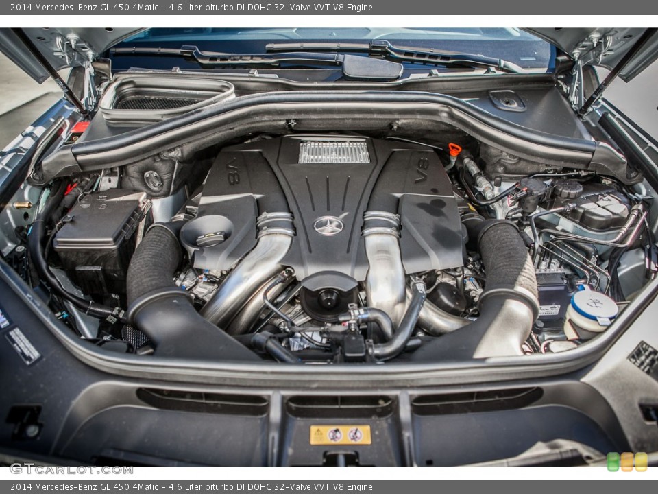 4.6 Liter biturbo DI DOHC 32-Valve VVT V8 Engine for the 2014 Mercedes-Benz GL #84548707