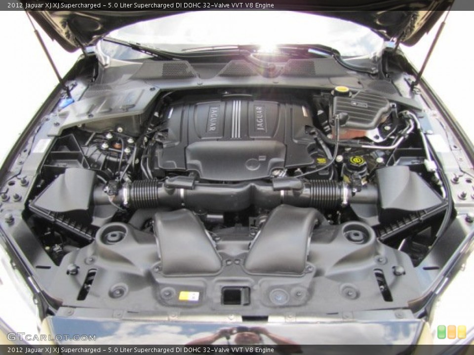 5.0 Liter Supercharged DI DOHC 32-Valve VVT V8 Engine for the 2012 Jaguar XJ #84559906